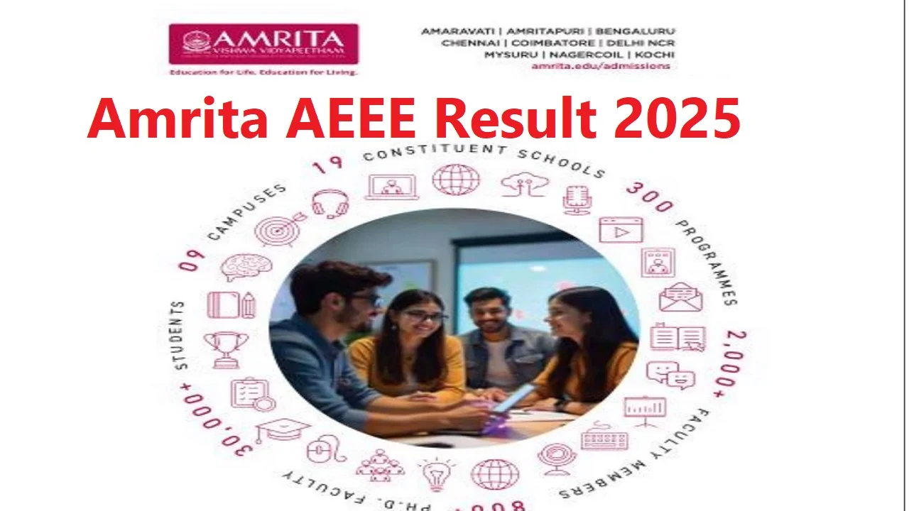 Amrita AEEE Result 2025