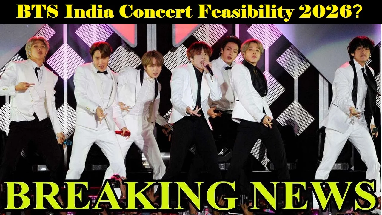 BTS India Concert Feasibility 2026